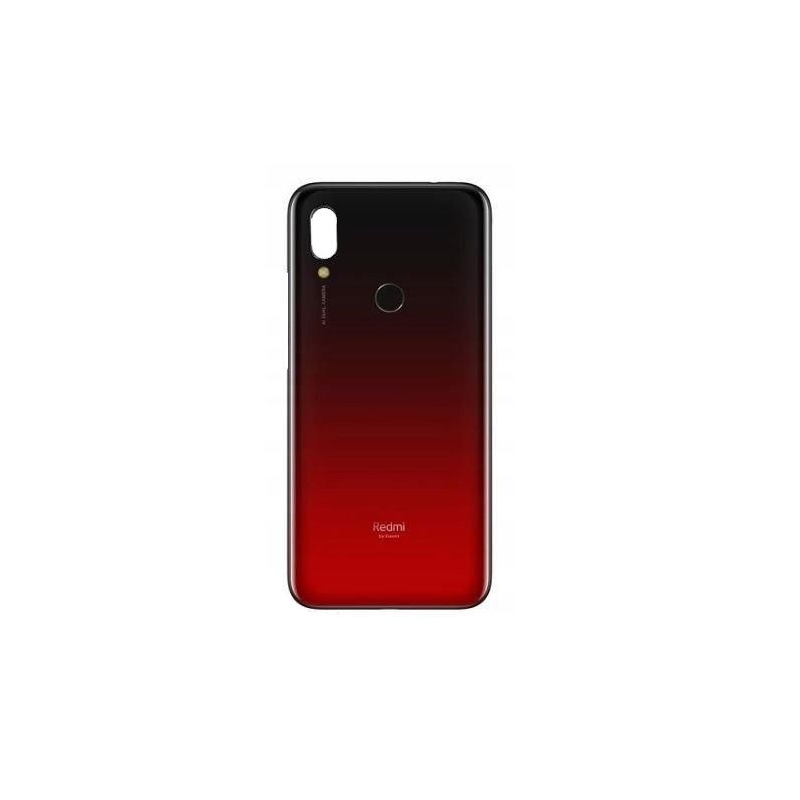 Vitre arrière d'origine pour Xiaomi Redmi 7 - Rouge photo 0