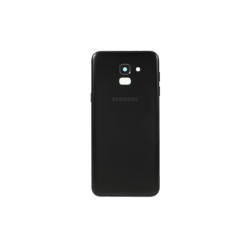 Vitre arrière d'origine pour Samsung Galaxy J6 2018 - Noir photo 0