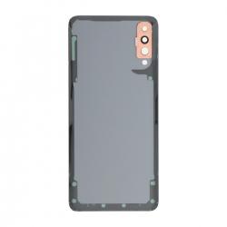 Vitre arrière compatible Samsung Galaxy A70 Orange photo 2