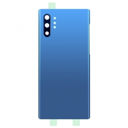 Vitre arrière compatible Samsung Galaxy Note10+ Bleu photo 1