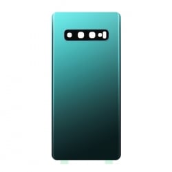 Vitre arrière compatible Samsung Galaxy S10 Vert photo 1