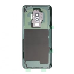 Vitre arrière compatible Samsung Galaxy S9+ Argent photo 2