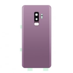 Vitre arrière compatible Samsung Galaxy S9+ Violet photo 1