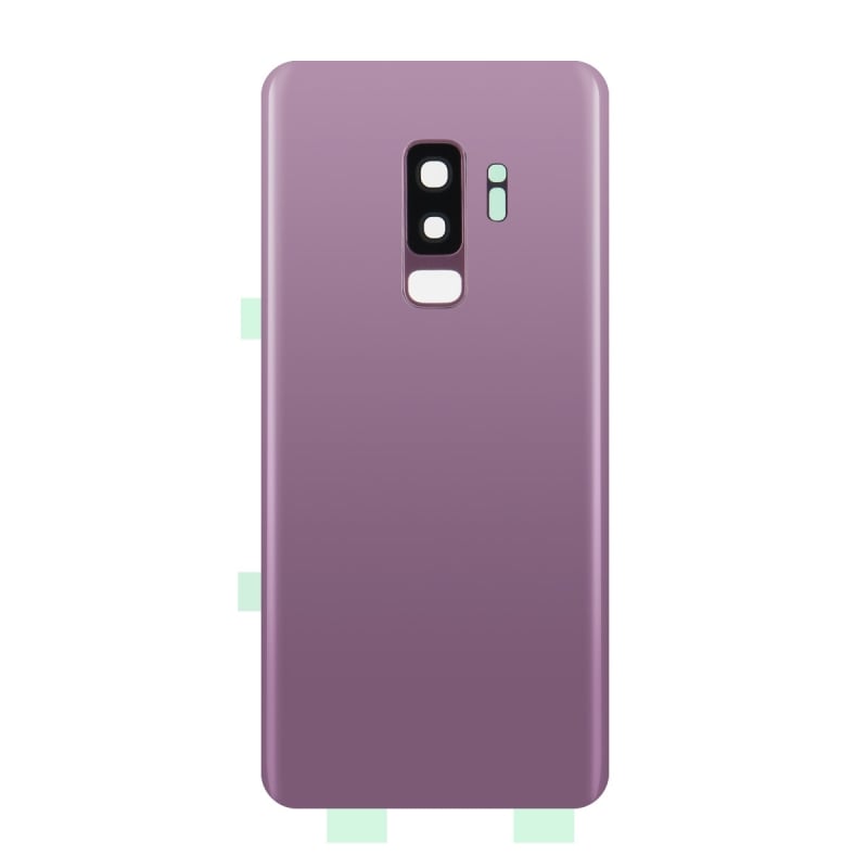 Vitre arrière compatible Samsung Galaxy S9+ Violet photo 1