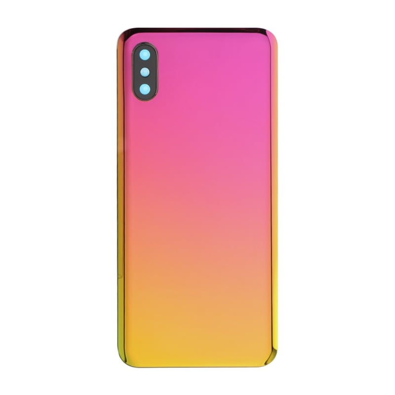 Vitre Arrière compatible Xiaomi Mi 8 Pro Or photo 1