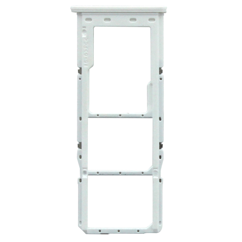 Rack double SIM pour Samsung Galaxy A12 (SM-A125F) Blanc_photo1