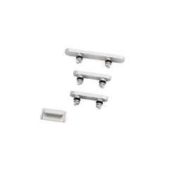 Lot de boutons pour iPhone 13 Silver photo 02