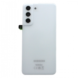 Vitre arrière pour Samsung Galaxy S21 FE 5G Blanc_photo1