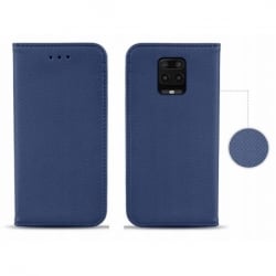 Housse portefeuille pour Galaxy A02S - Bleu marine photo 2