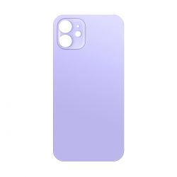 Vitre arrière pour iPhone 12 Mini Mauve - Version BIG HOLE photo 1