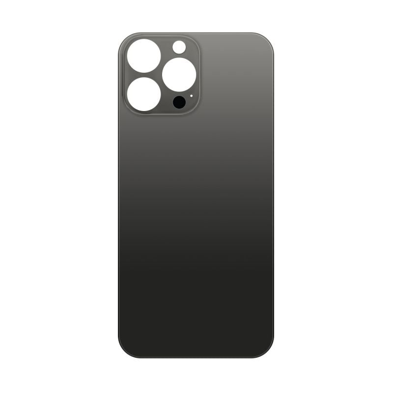 Vitre arrière pour iPhone 13 Pro Max Graphite - Version BIG HOLE photo 1