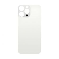 Vitre arrière pour iPhone 13 Pro Max Argent - Version BIG HOLE photo 1