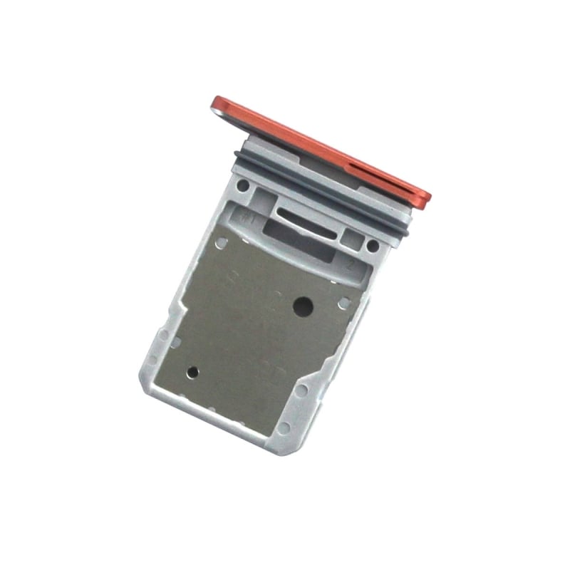 Rack double SIM + microSD original pour Galaxy S20 FE - Orange_photo1