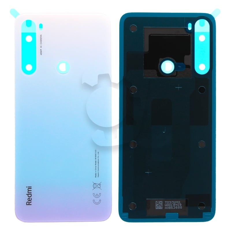 Vitre arrière d'origine pour Xiaomi Redmi Note 8 (2021) Neptune Blue_photo1