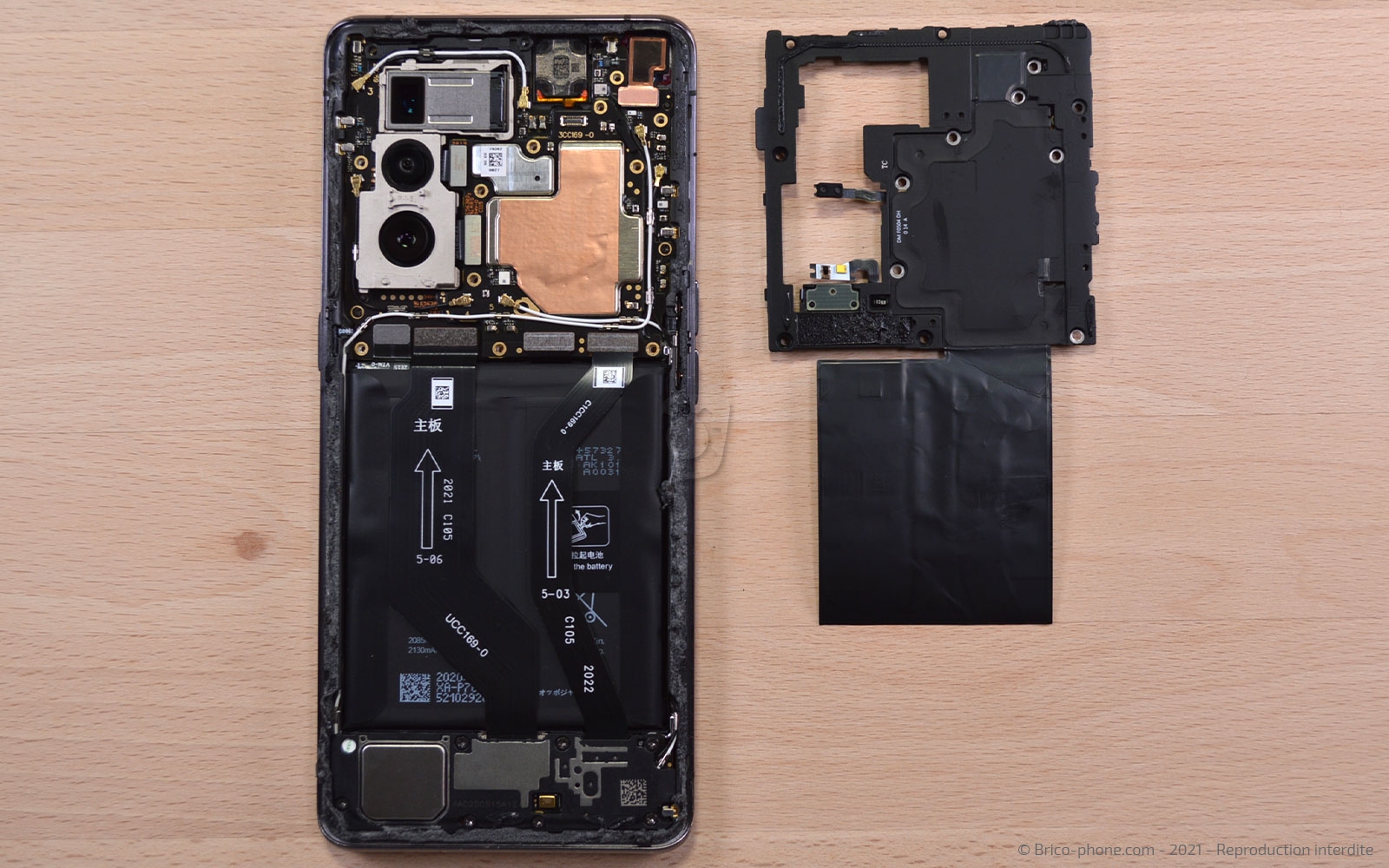 Démontage complet sur Find X2 Pro photo 4