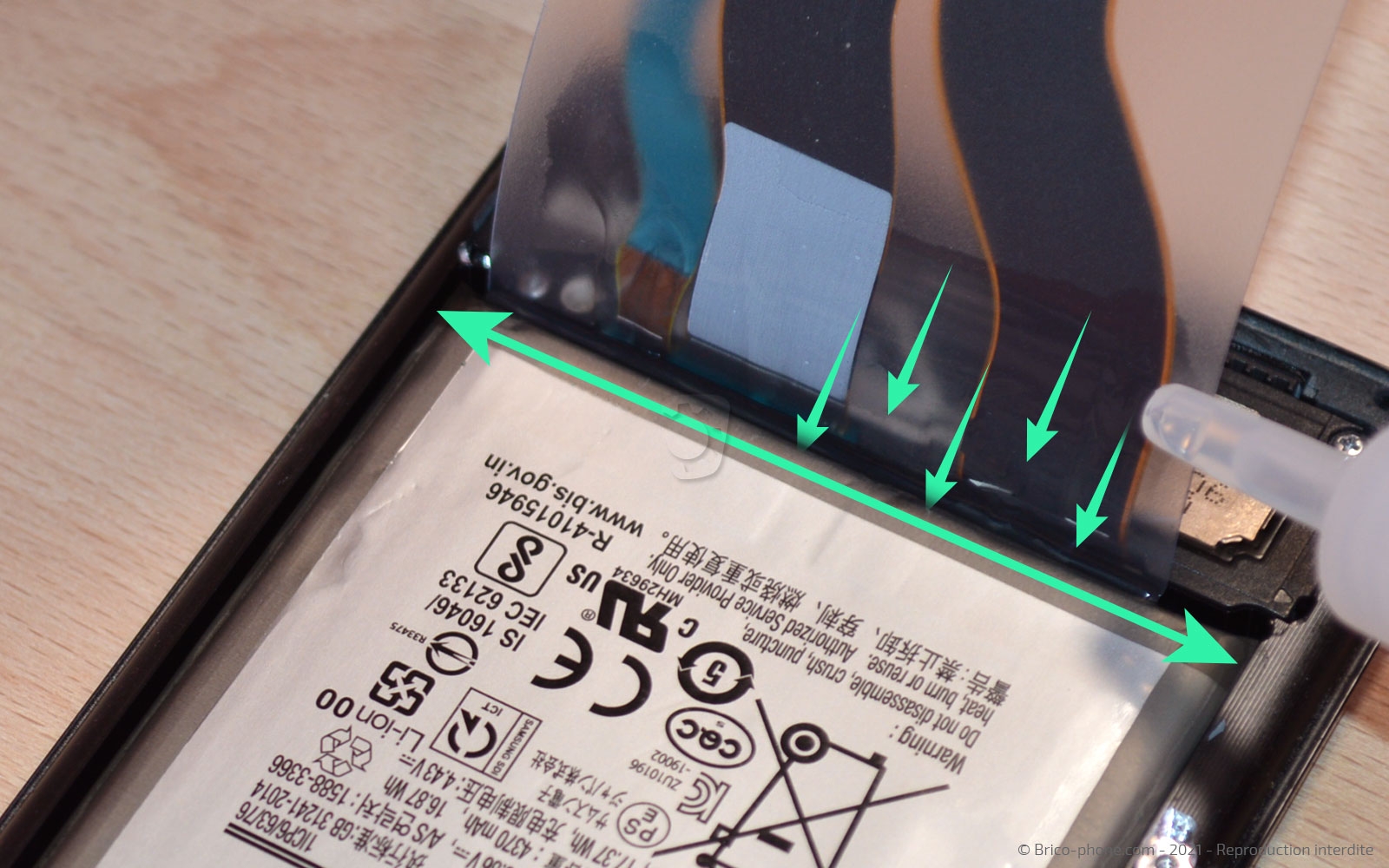 Démontage complet sur Galaxy S20 Plus photo 3