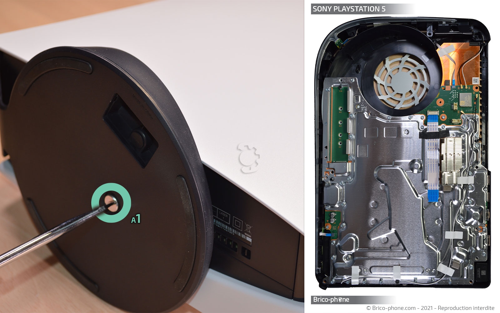 Démontage complet de la Console sur Playstation 5 photo 2