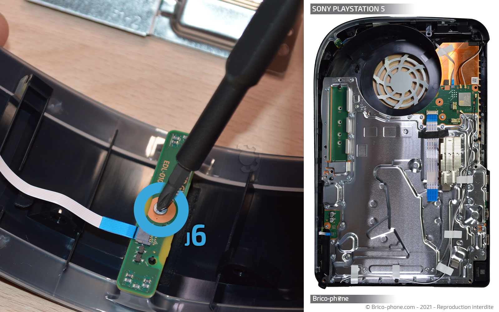 Démontage complet de la Console sur Playstation 5 photo 3