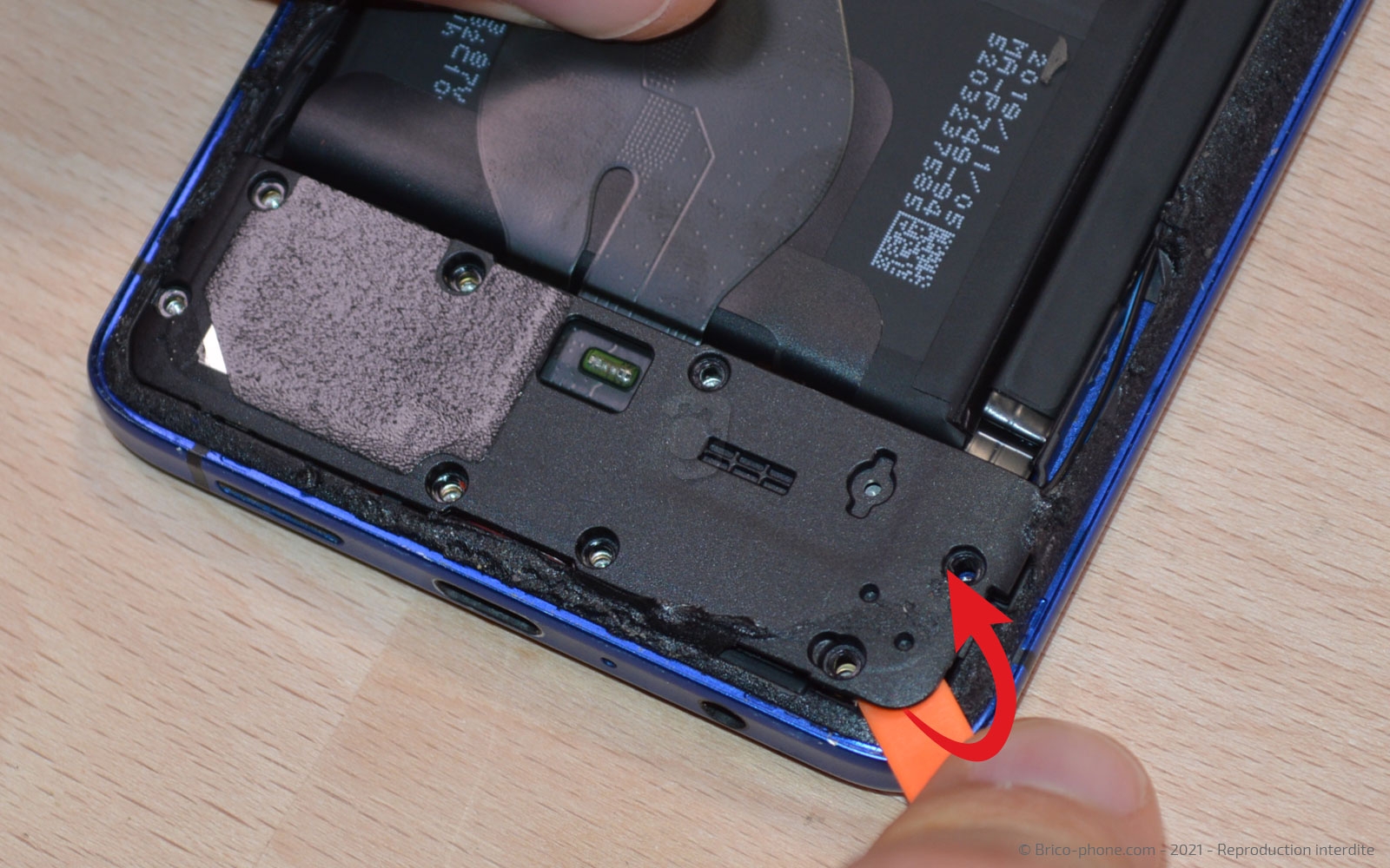 Changement du connecteur de charge sur Realme X2 Pro photo 2