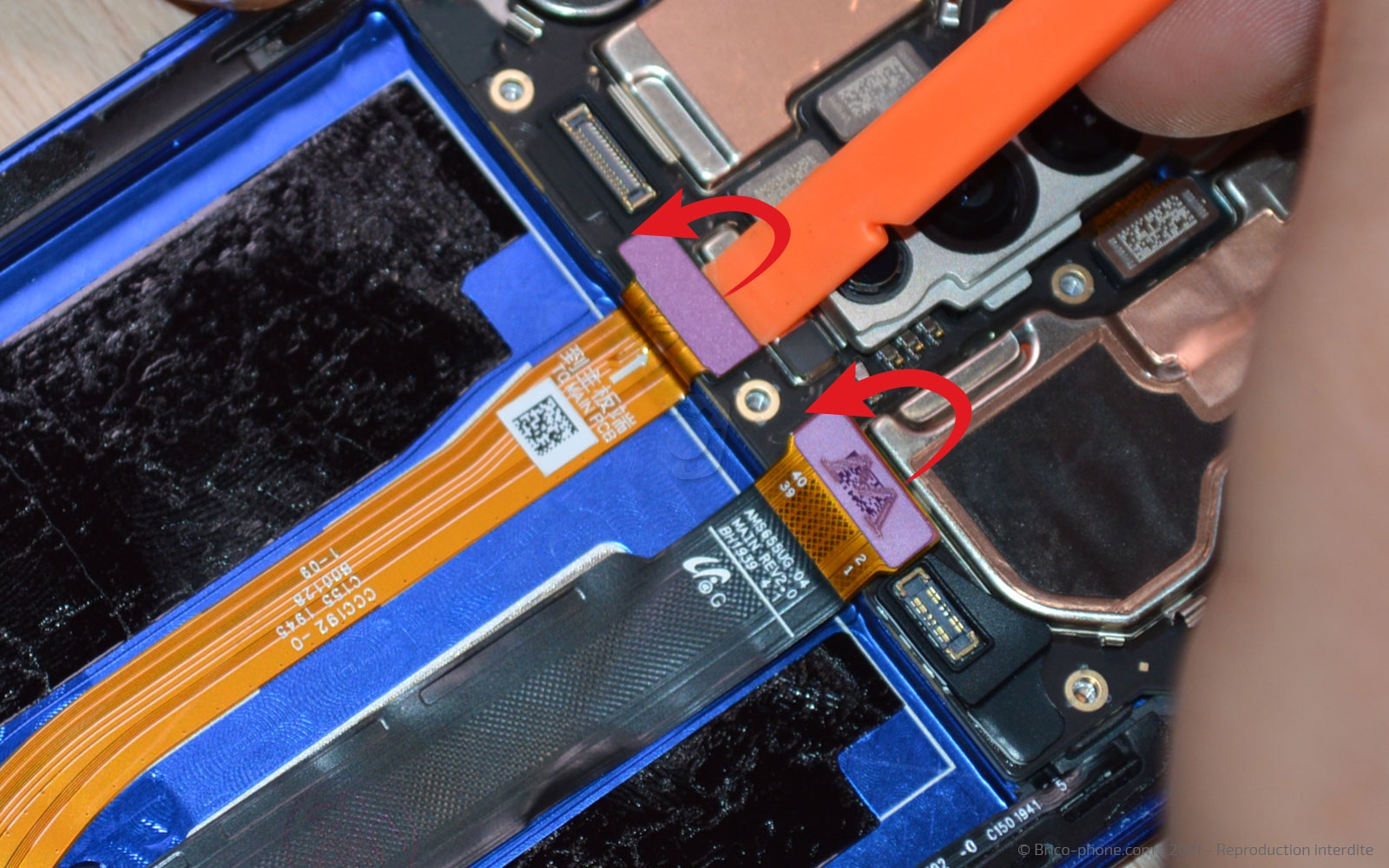 Changement du bloc écran  sur Realme X2 Pro photo 4