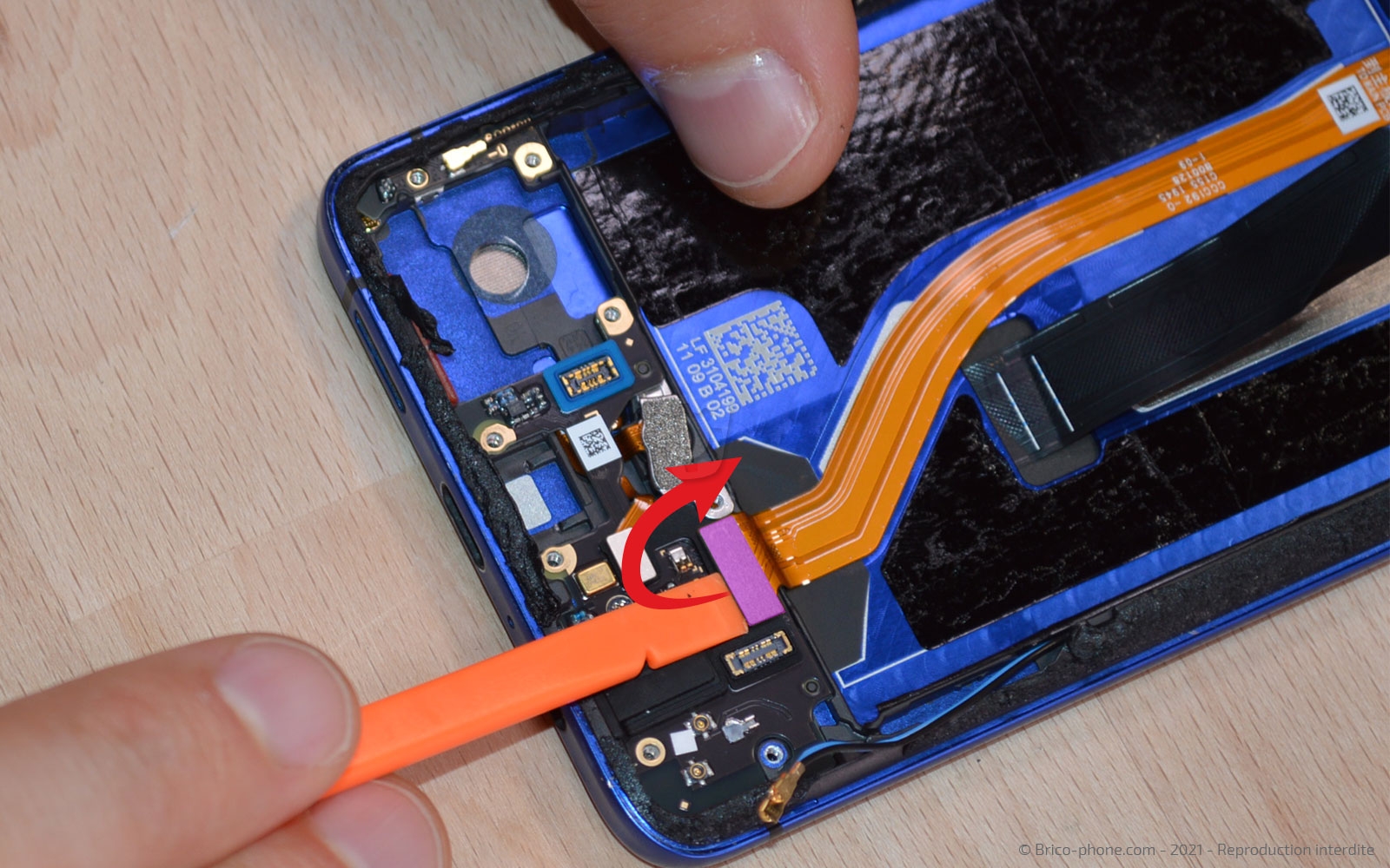 Changement du bloc écran  sur Realme X2 Pro photo 2