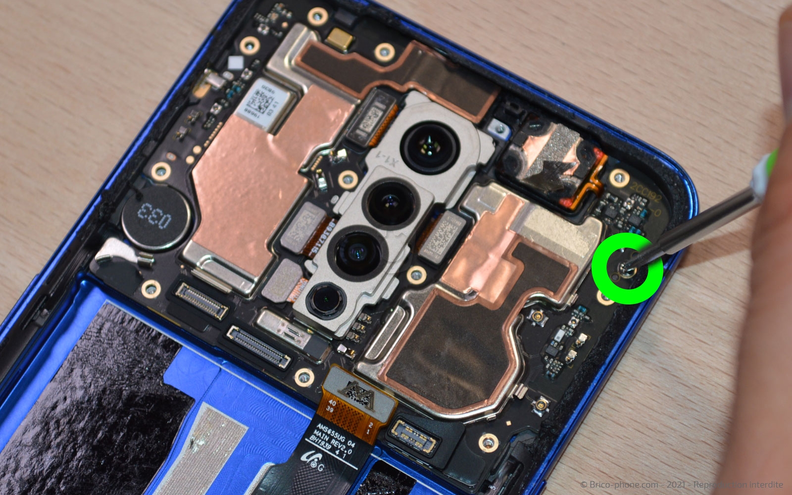 Changement du bloc écran  sur Realme X2 Pro photo 2