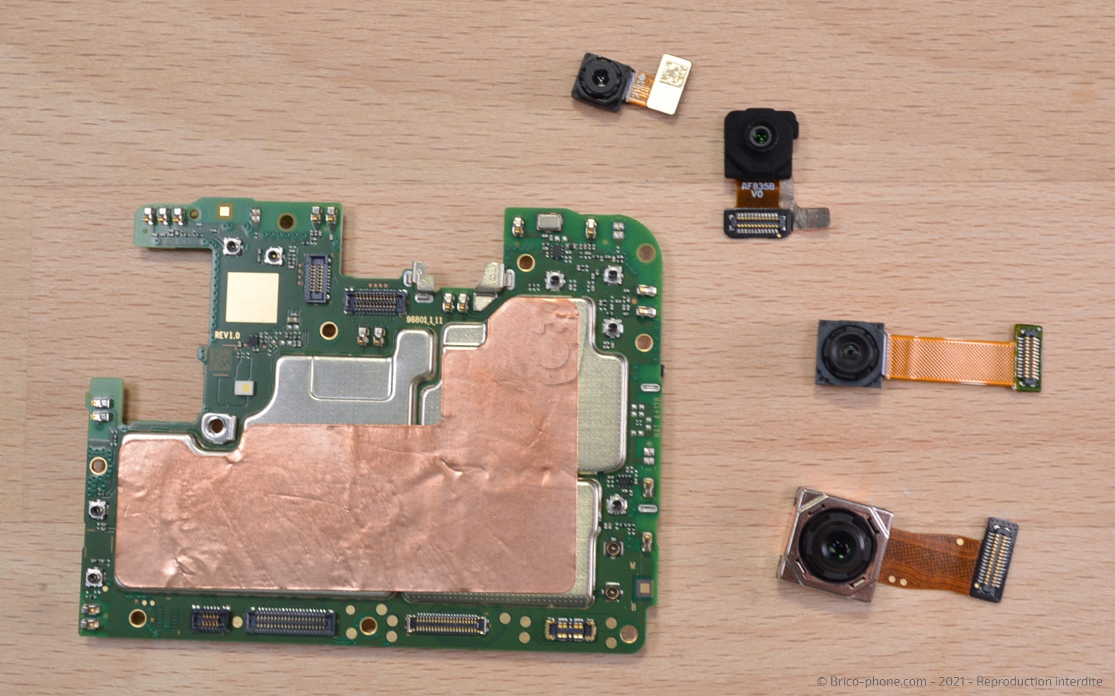 Démontage complet sur Galaxy A22 (5G) photo 3