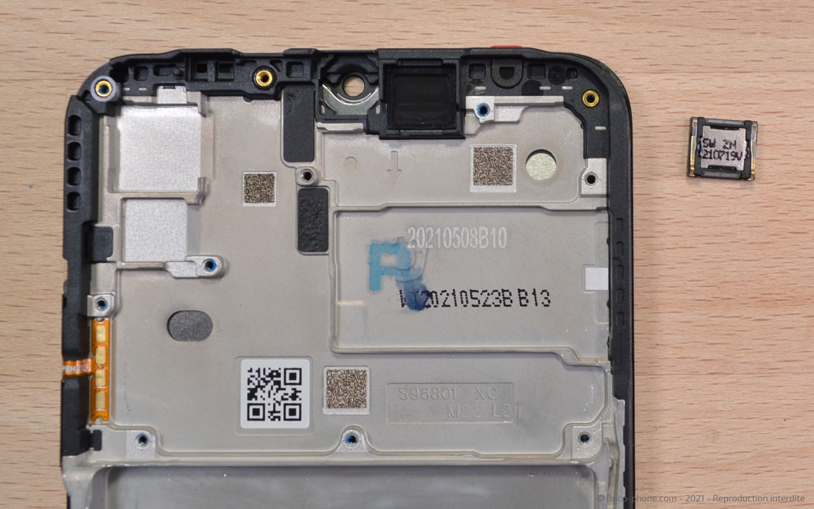 Démontage complet sur Galaxy A22 (5G) photo 3