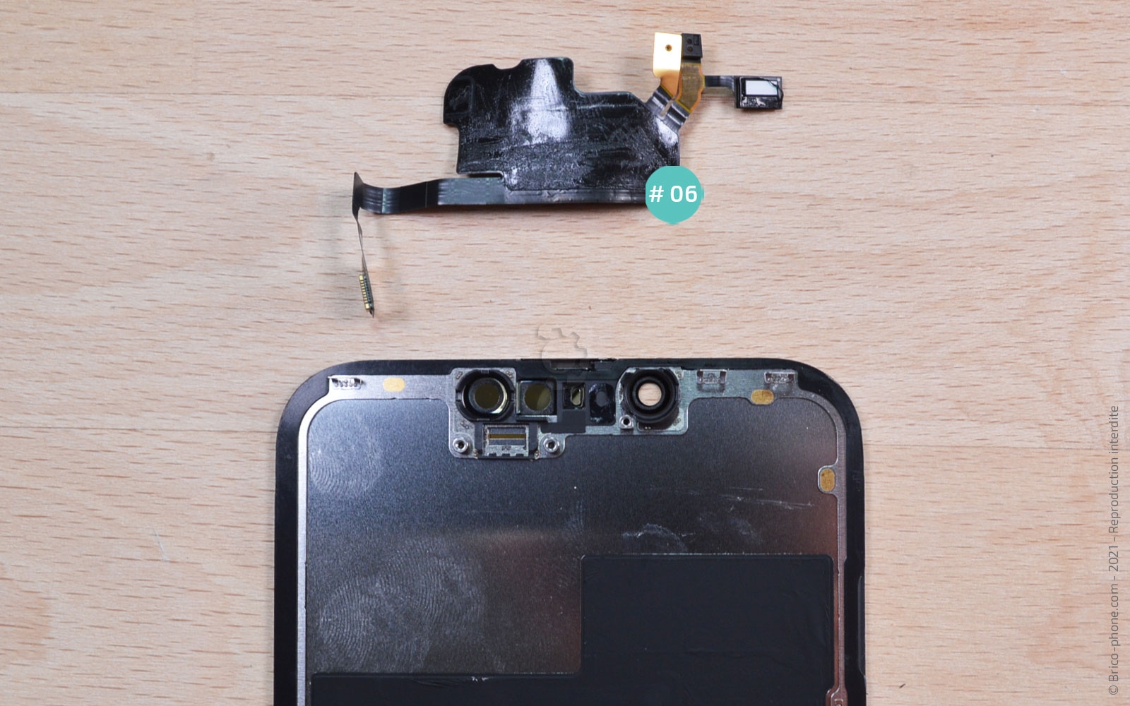 Changement de la batterie sur iPhone 13 photo 4