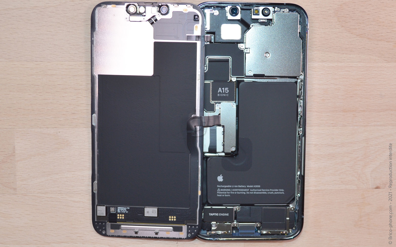 Changement de batterie sur iPhone 13 Pro photo 4