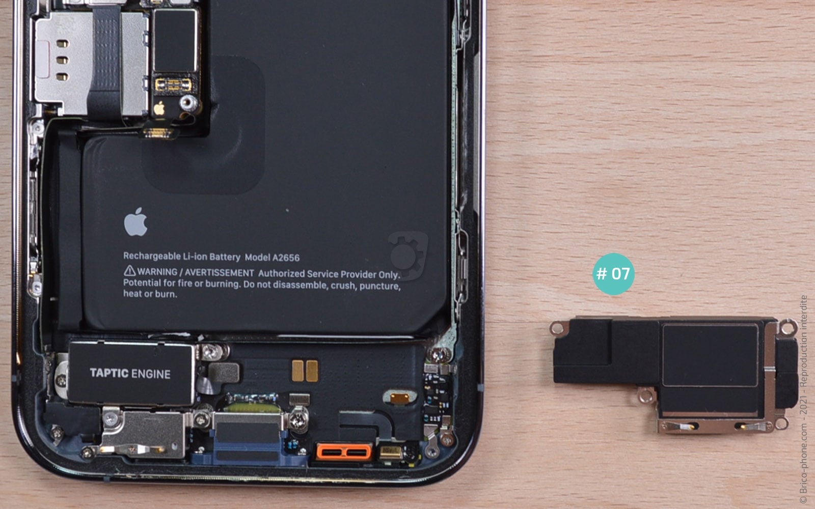 Changement du connecteur de charge sur iPhone 13 Pro photo 3