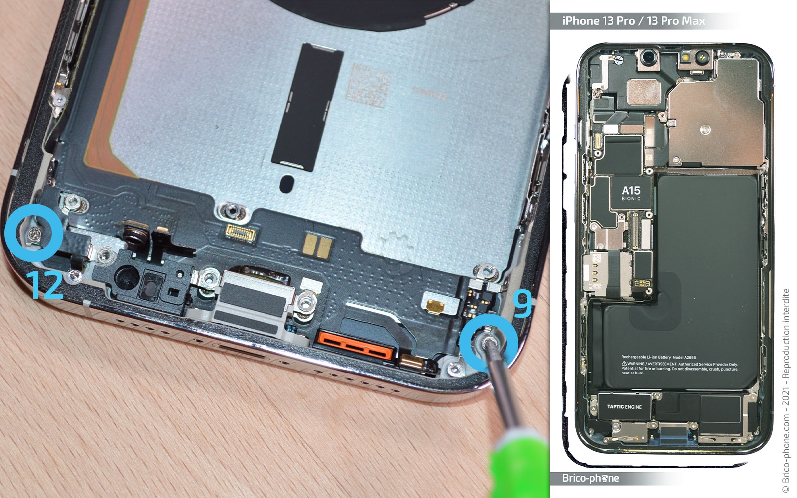 Guide de réparation sur iPhone 13 Pro Max photo 1