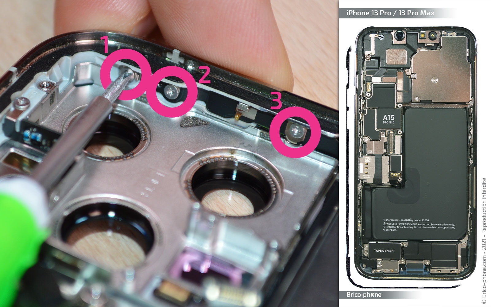 Guide de réparation sur iPhone 13 Pro Max photo 1