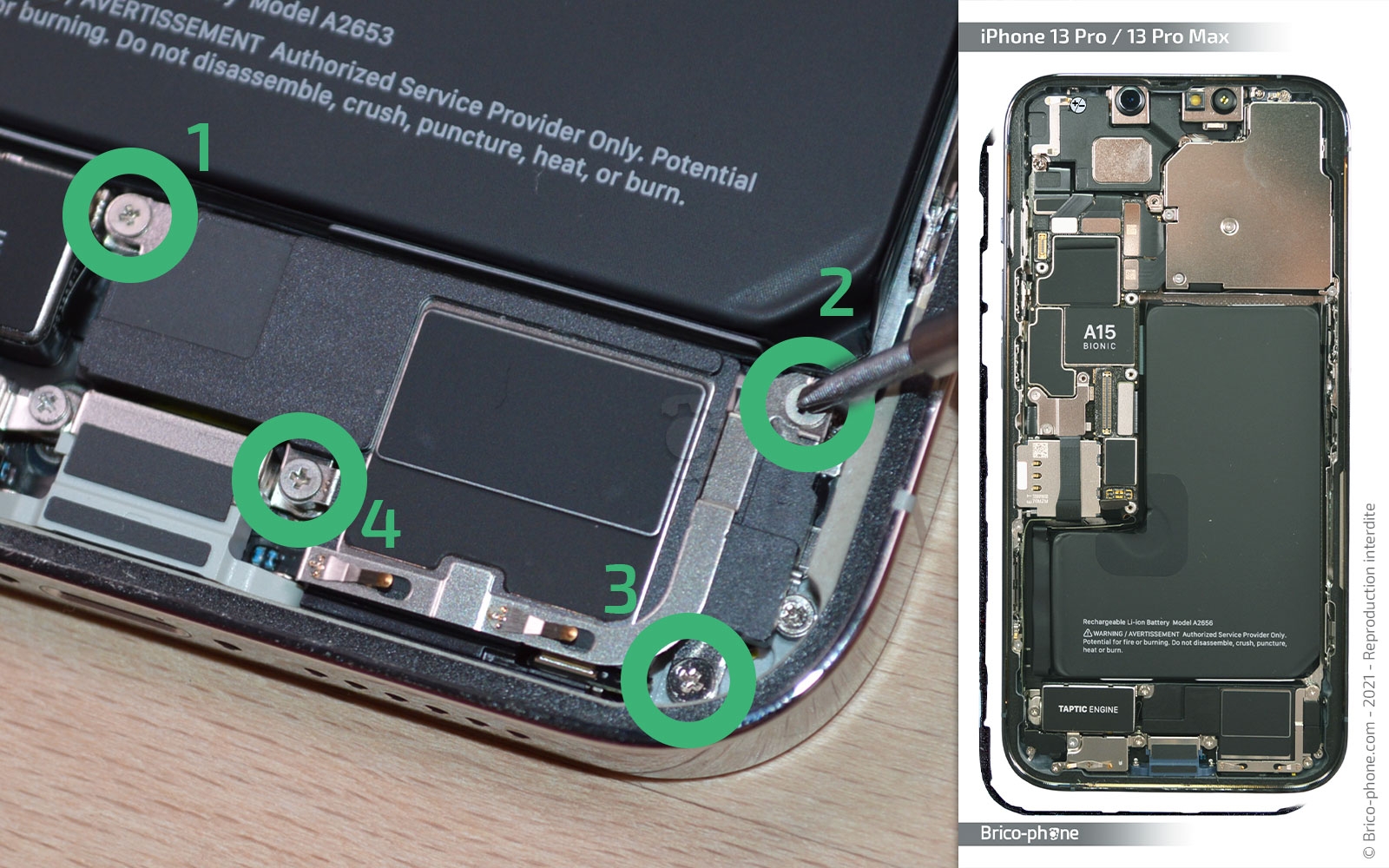 Guide de réparation sur iPhone 13 Pro Max photo 1