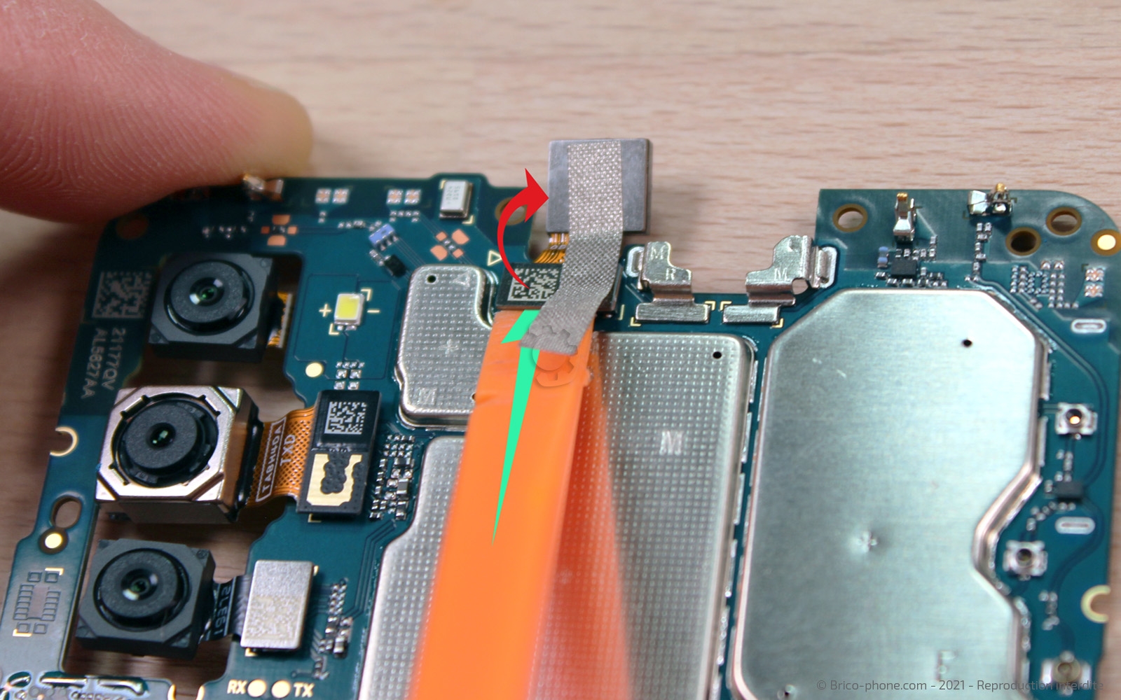 Démontage complet sur Galaxy A03s photo 2