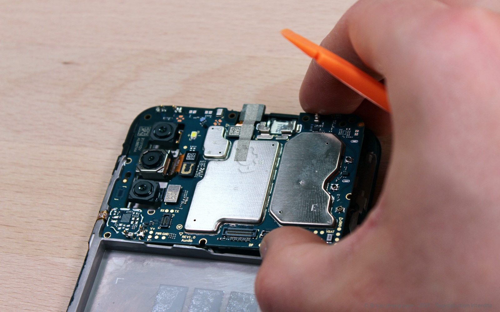 Changement d'écran sur Galaxy A03s photo 2