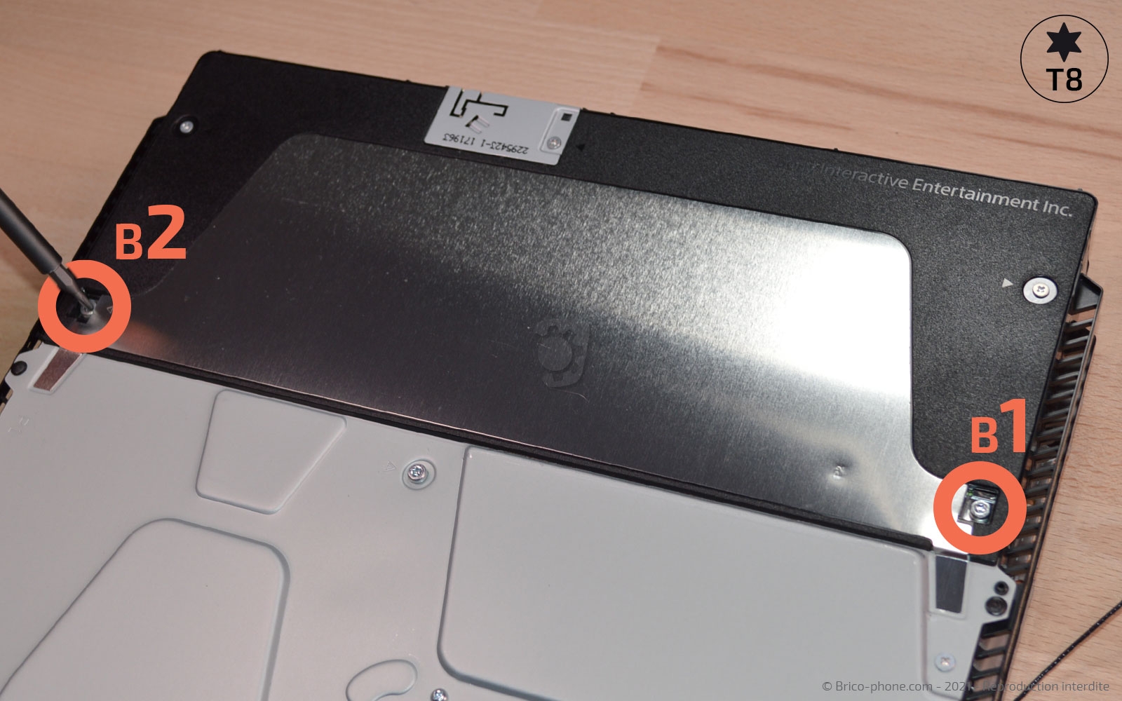 Changement du lecteur Blu-Ray sur Playstation 4 SLIM photo 1