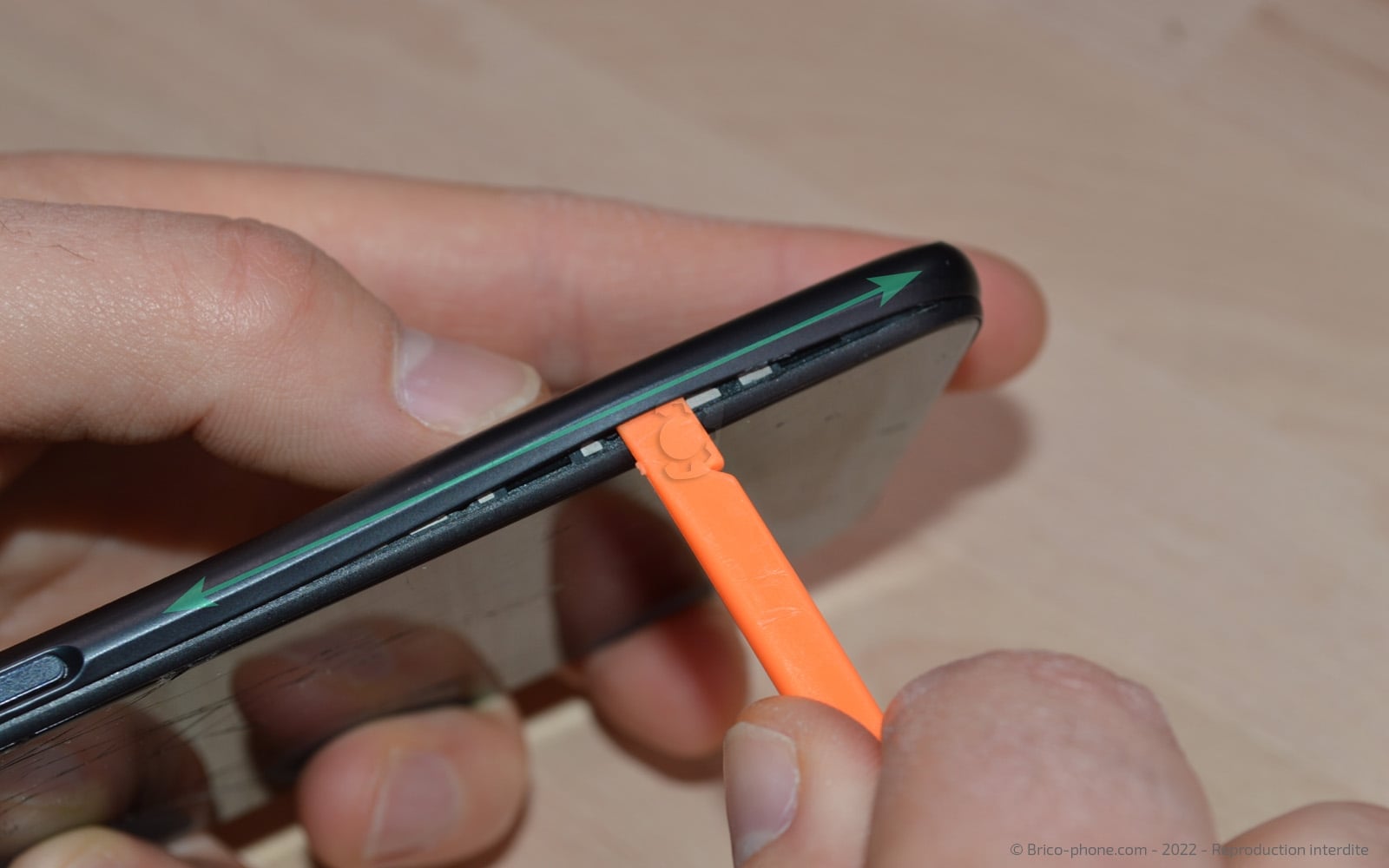 Changement de coque arrière sur Poco M3 photo 2