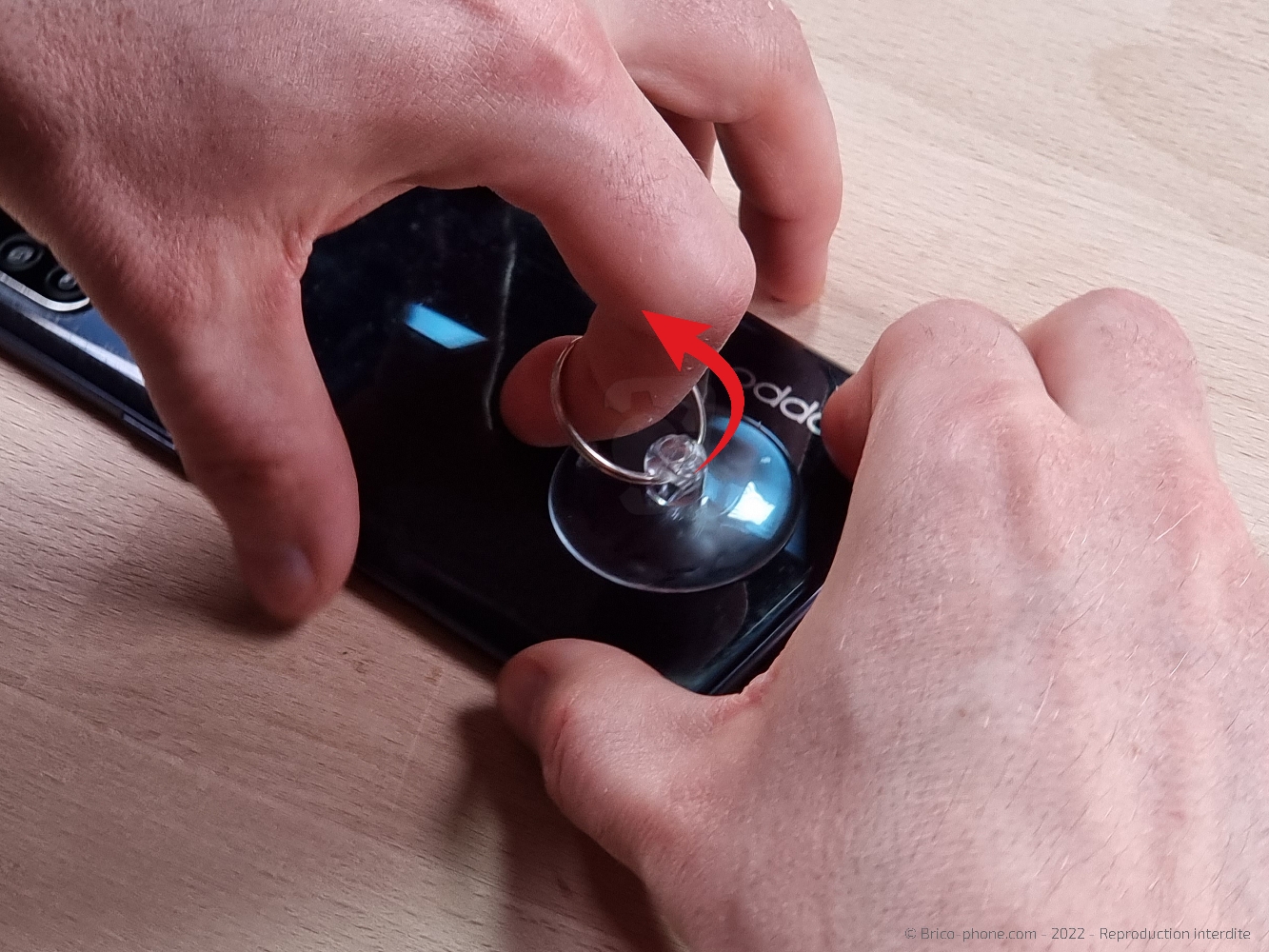 Changement de batterie sur A53S photo 3