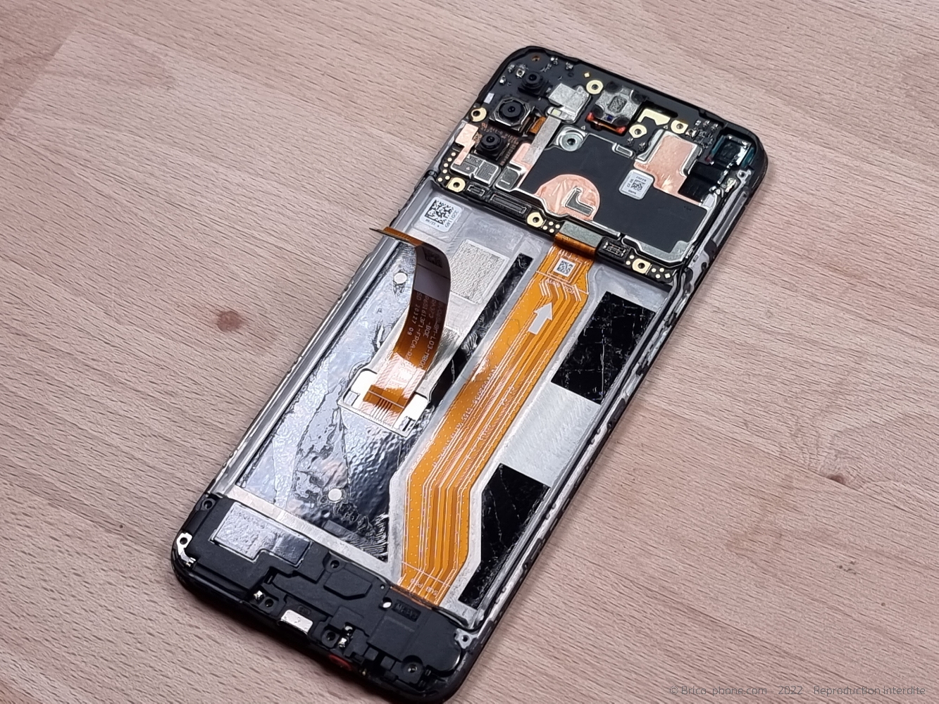 Démontage complet sur A53S photo 2