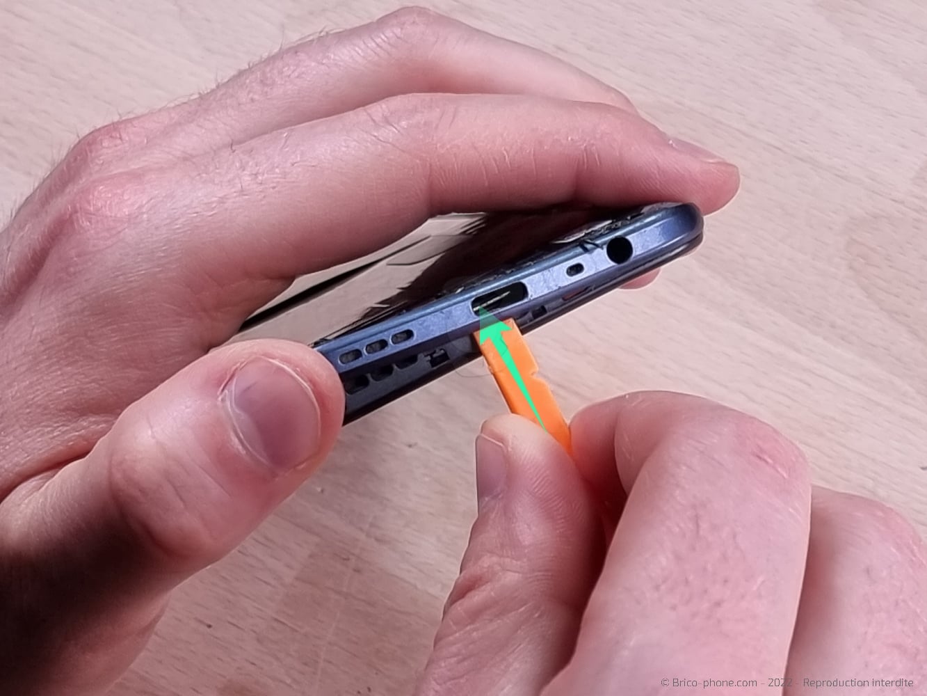 Démontage complet sur A53S photo 2