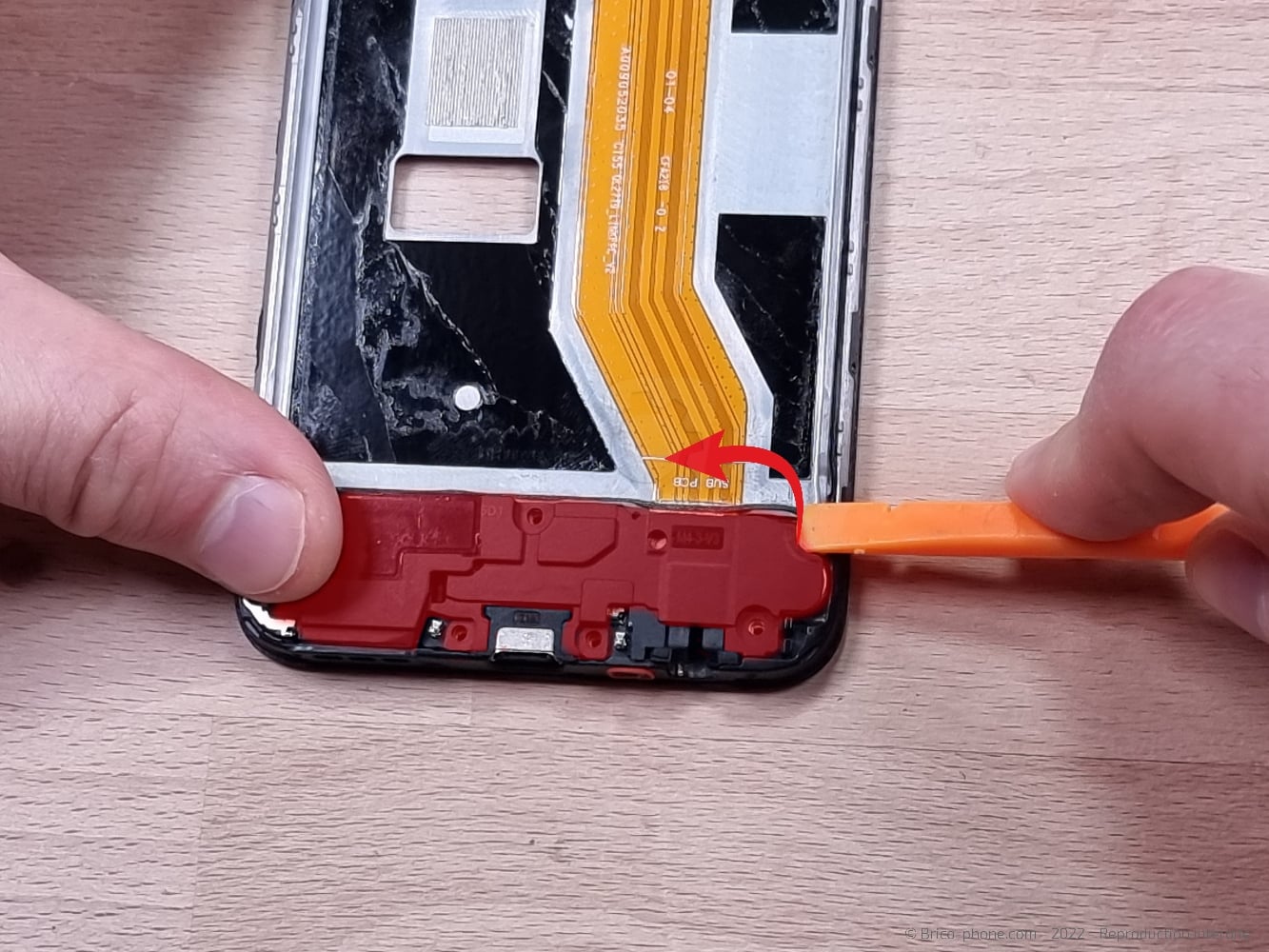 Démontage complet sur A53S photo 1