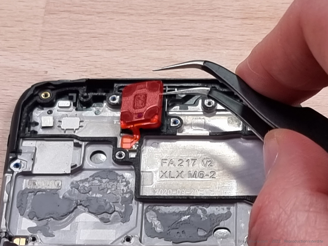 Démontage complet sur A53S photo 2