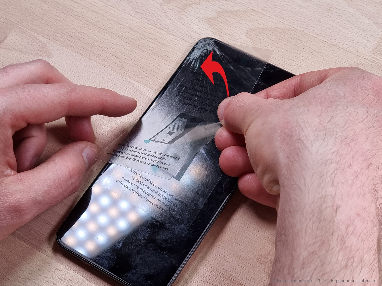 Démontage complet sur A53S photo 3