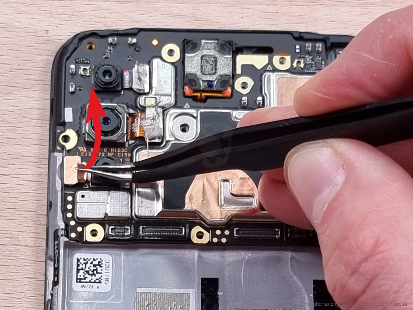 Démontage complet sur A53S photo 3