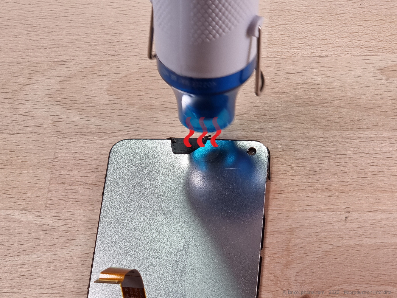 Démontage complet sur A53S photo 1