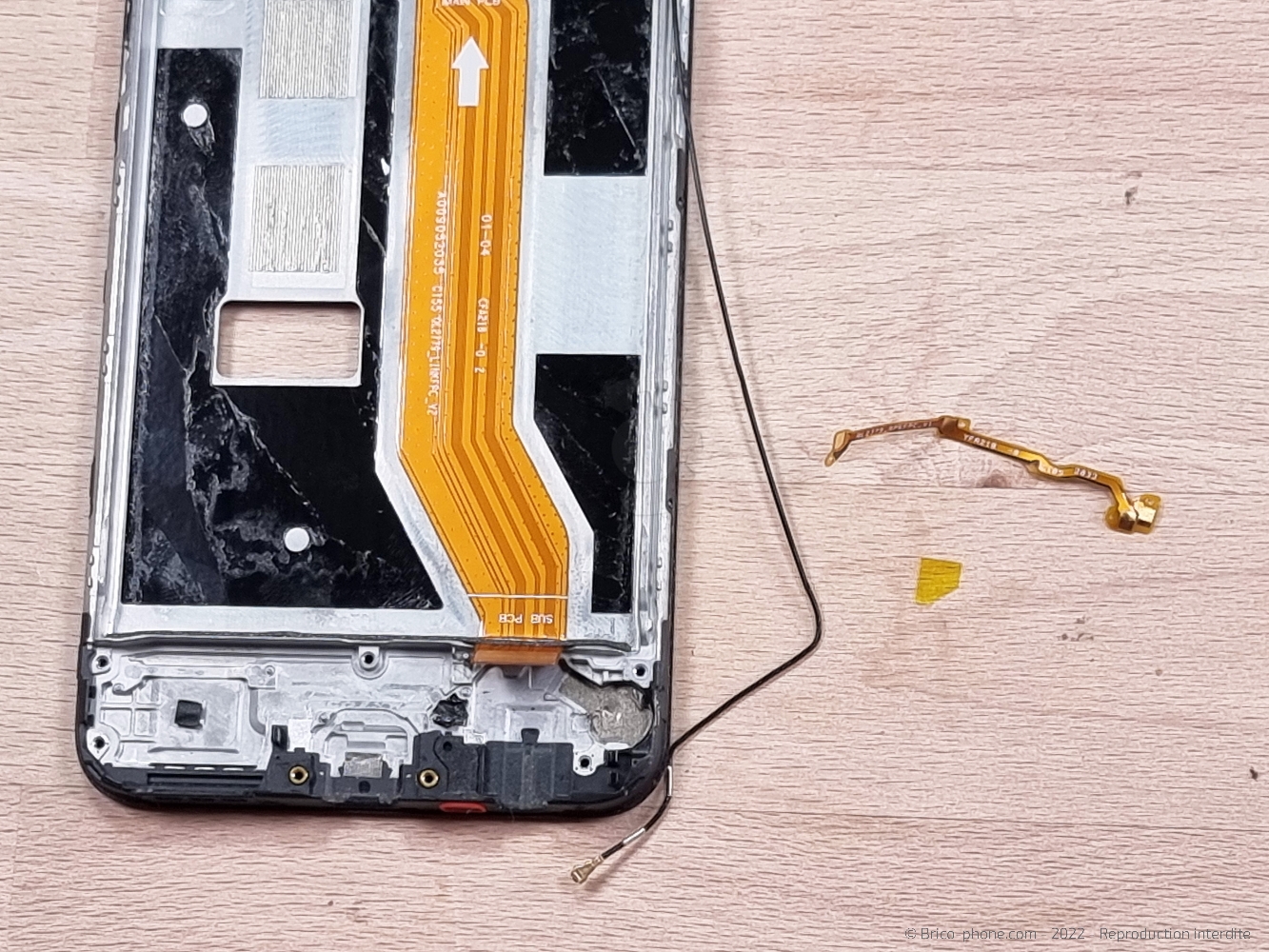 Démontage complet sur A53S photo 4