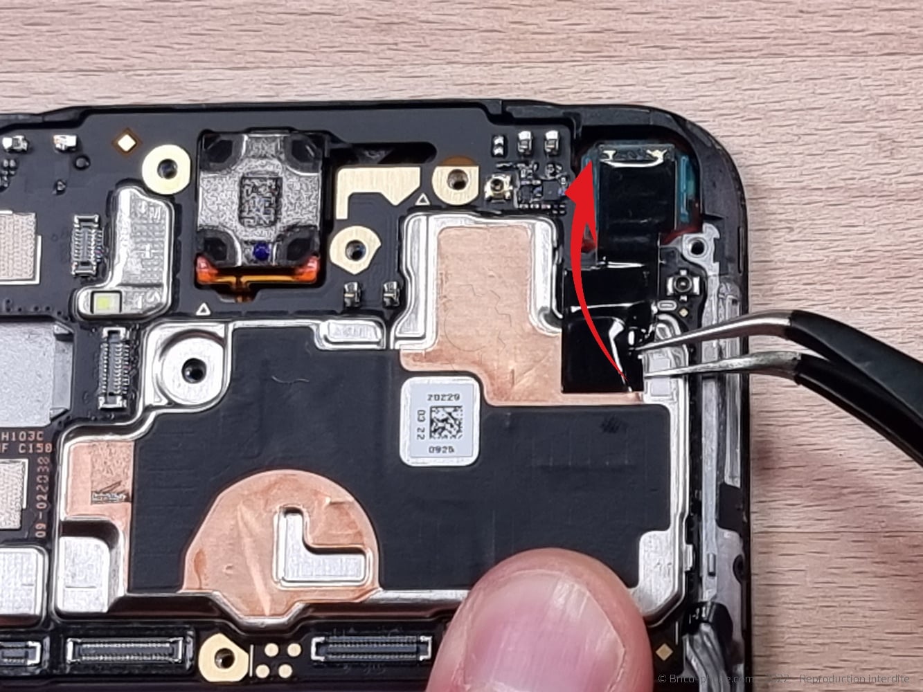 Démontage complet sur A53S photo 1