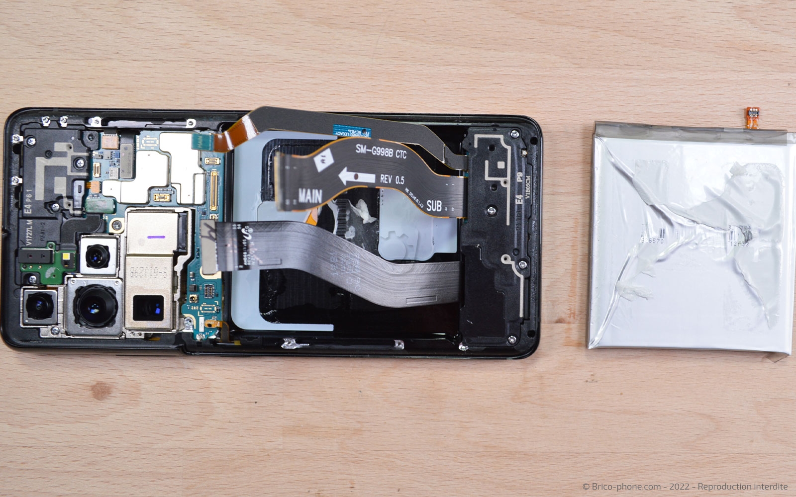 Comment changer le bloc écran sur Galaxy S21 Ultra photo 4