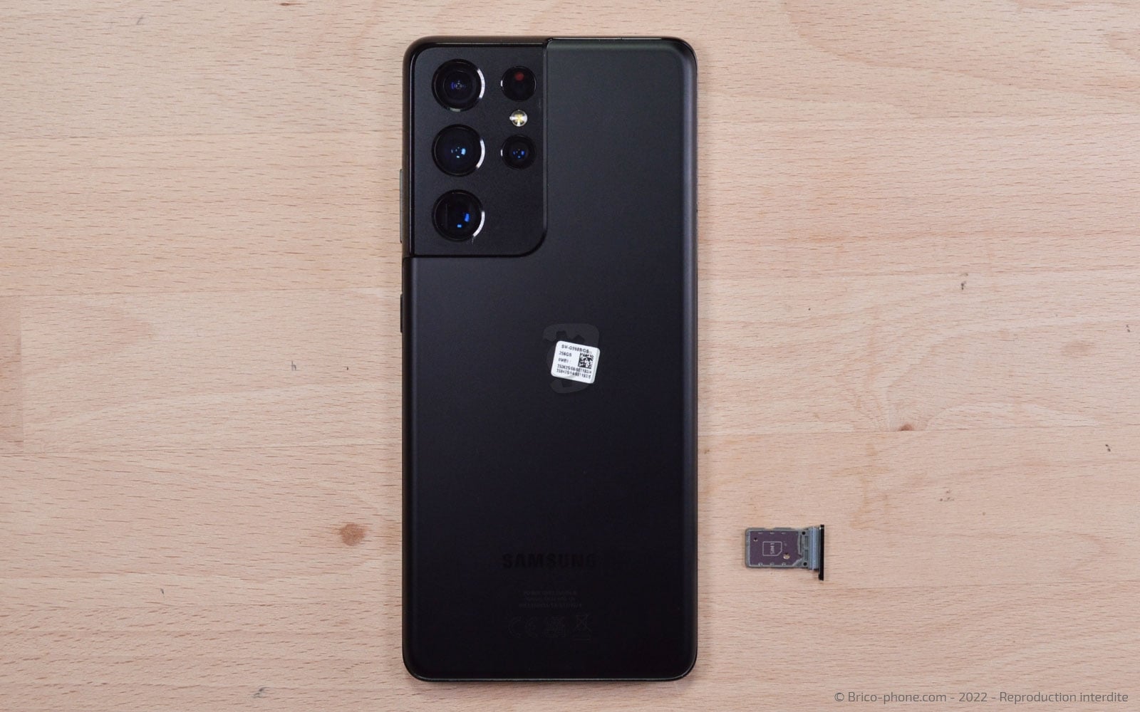 Comment changer le bloc écran sur Galaxy S21 Ultra photo 2